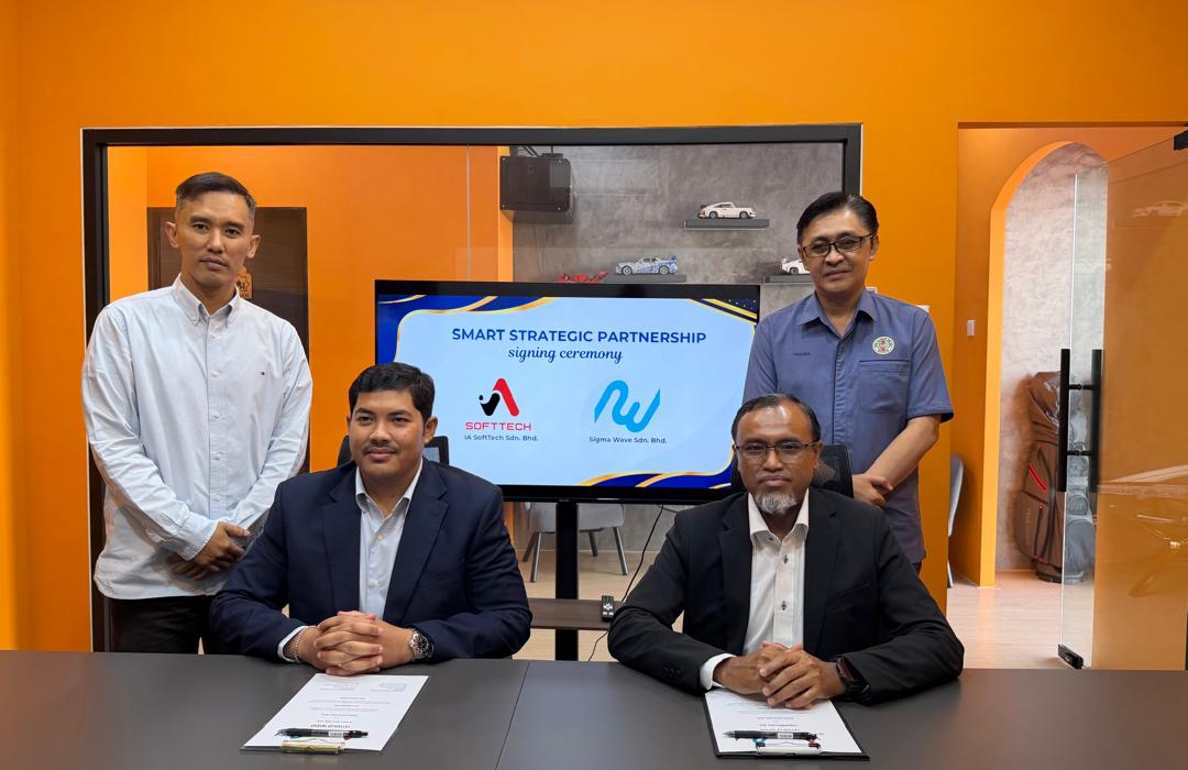 LOI Signing Ceremony between IA SoftTech and Sigma Wave